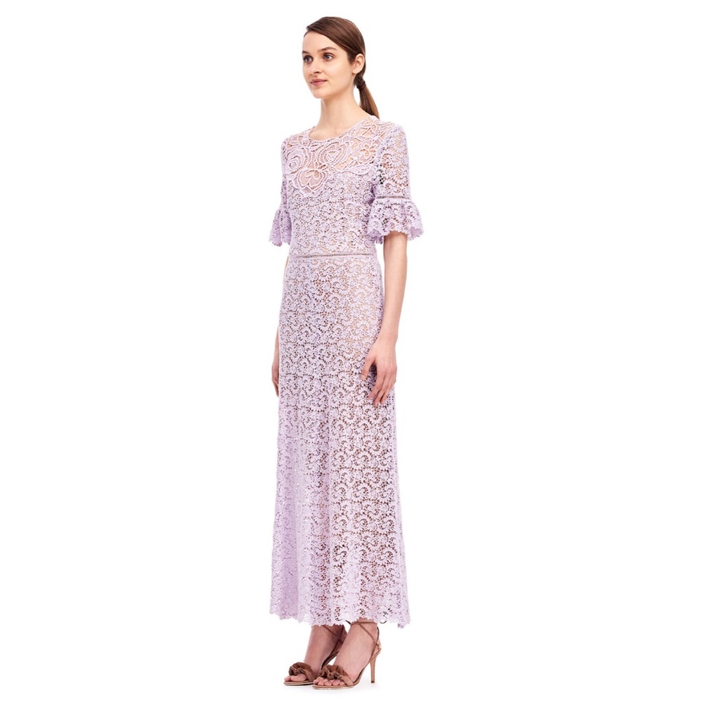 Rebecca Taylor ELIZA LACE MIDI DRESS